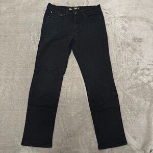 RSQ Jeans London Skinny Slim Straight Leg Black Jeans Size 20/31